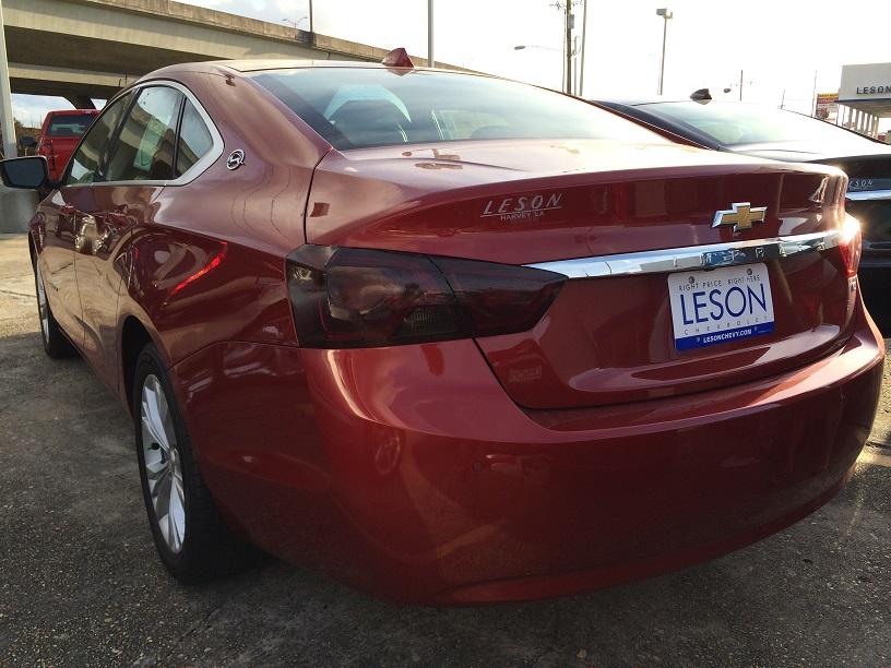 14 19 Chevrolet Impala Smoke Tail Light Precut Tint Cover Smoked Installed With 20 Dark Smoke