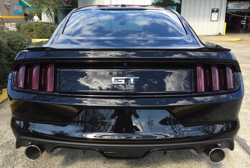 2017 Ford Mustang Smoke Tail Light Tint Cover Smoked Overlays Installed With 20 Dark Smoke