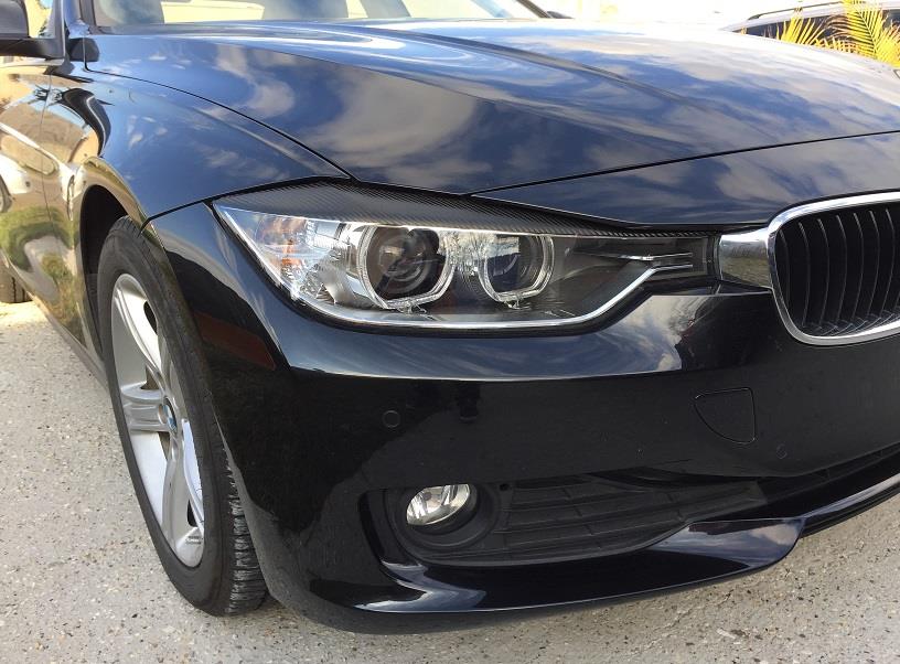 bmw f30 eyelids gloss black