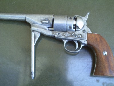 Replica Antique 1860 Colt Six Shooter 45 Cowboy Pistol SAA Revolver Gun ...