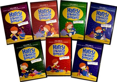 New Harry and His Bucket of Dinosaurs 7-DVD Set Rising Star