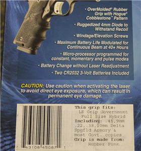 Hogue Laser Enhanced Grip 1911 Govt Pink Rubber Grip 45 9mm 22 38 Springfield 743108450871 Ebay