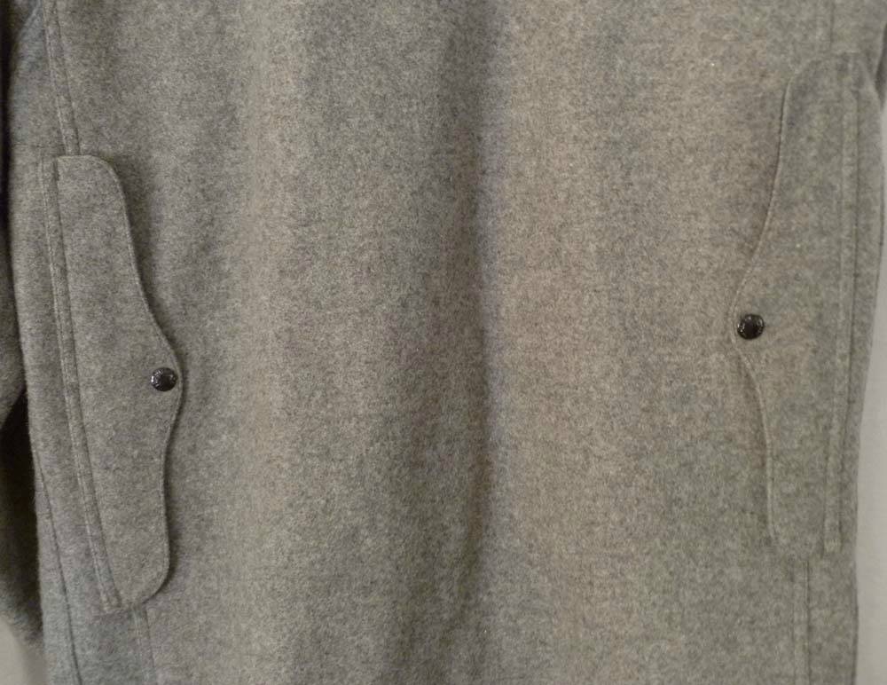 RARE Men's Vintage Genuine Filson Garment Gray Wool Jacket Coat Size XL ...