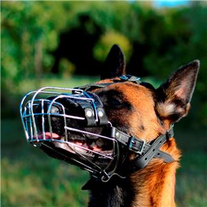Belgian Malinois Basket Muzzle Wire Cage Dog Muzzle For Malinois Ebay