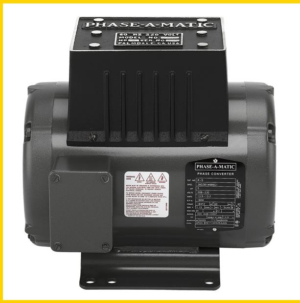 Details About R 15 15 Hp 220 Vac Phase A Matic Rotary Phase Converter