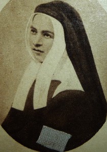 St Bernadette RARE Photo 1860 & Religious Habit RELIC & Fleurs de ...