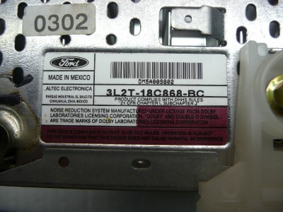 2004 Ford expedition factory stereo #6