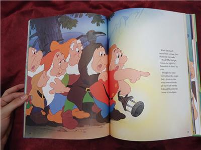 Mouse Works Walt Disney Snow White and the Seven Dwarfs book children ...