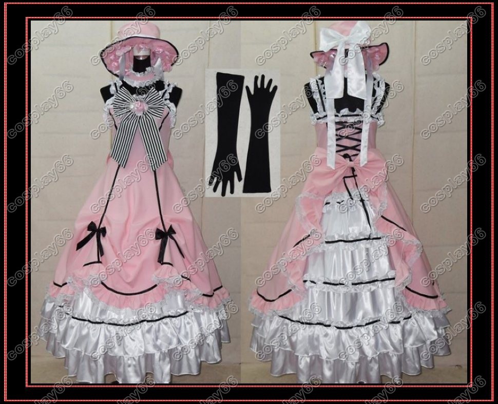 Black Butler Kuroshitsuji Ciel dress Cosplay Costume An | eBay