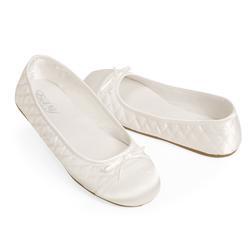 white ballerina shoes