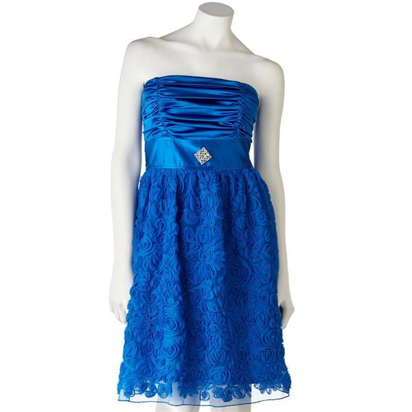 Royal blue party dresses for on sale juniors