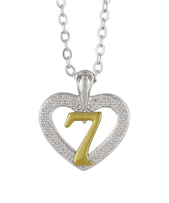 It's My Year Happy Birthday NUMBER Necklace Pendant Pretty Box Yr 3 4 5 6 7 OR 8 