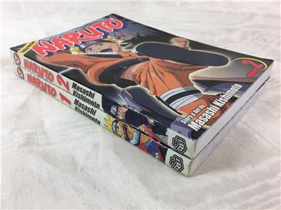 NARUTO Vol 1 & 2 English Version, LOOK! Different Covers,Masashi NARUTO Vol 1 & 2 English Version, LOOK! Different Covers,Masashi