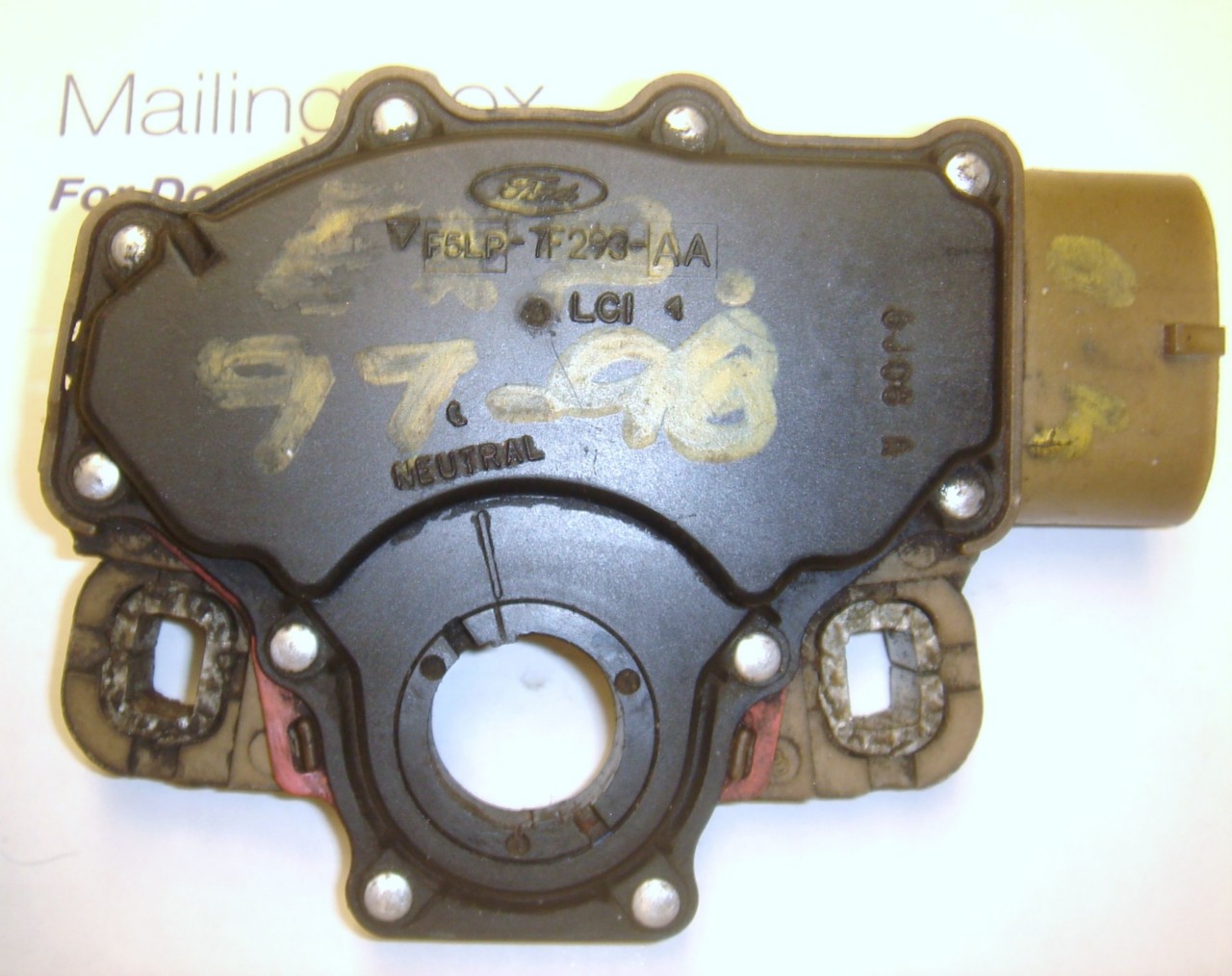 Neutral safety switch ford explorer