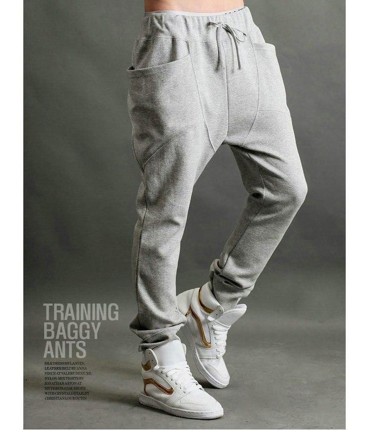 NEW Men Casual Harem Baggy Hip Hop Taper Dance Sport Sweat Pants Trousers  Slacks