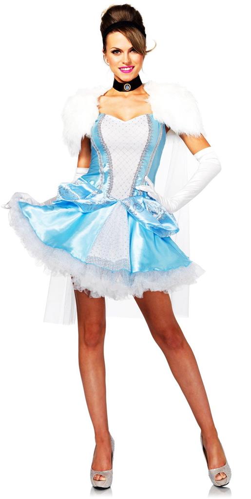 Cinderella Glass Slipper Less Sweetie Dress Princess Adult Halloween ...