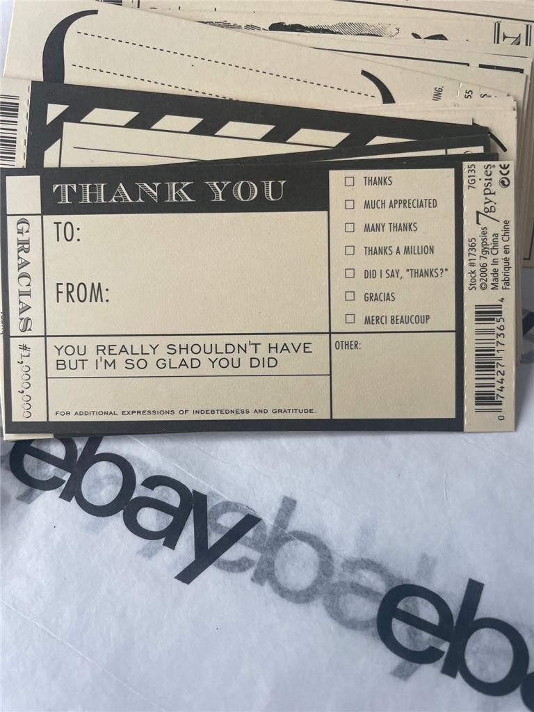 Neu Vintage 7 Zigeuner Karten Taschen Etiketten Verzierungen & Aufkleber kostenloser Versand USA - Bild 9 von 52