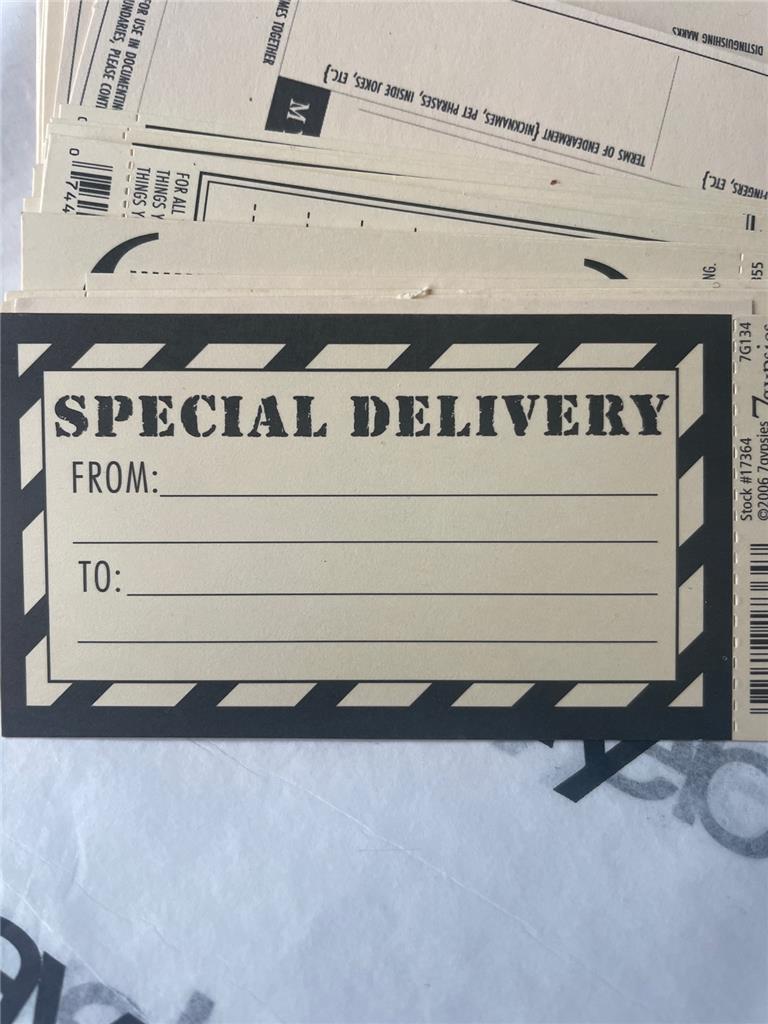 Neu Vintage 7 Zigeuner Karten Taschen Etiketten Verzierungen & Aufkleber kostenloser Versand USA - Bild 11 von 52