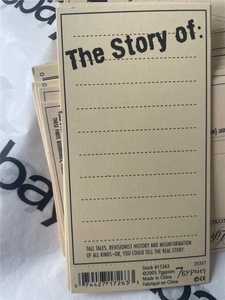 Neu Vintage 7 Zigeuner Karten Taschen Etiketten Verzierungen & Aufkleber kostenloser Versand USA - Bild 18 von 52