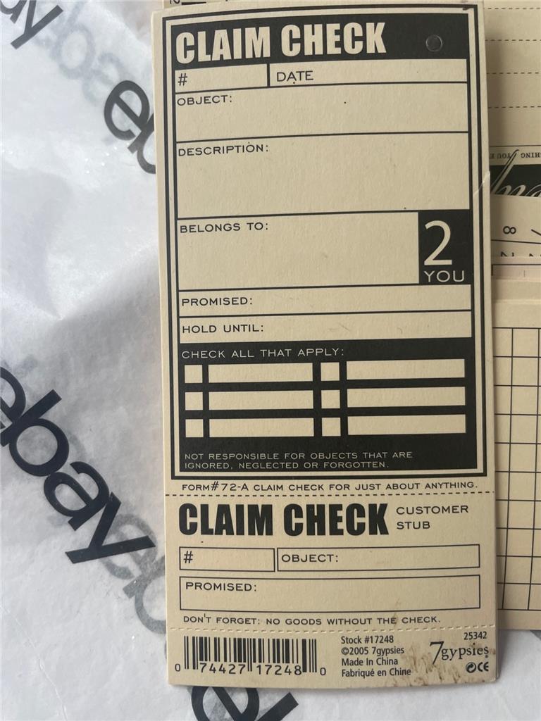 Neu Vintage 7 Zigeuner Karten Taschen Etiketten Verzierungen & Aufkleber kostenloser Versand USA - Bild 30 von 52