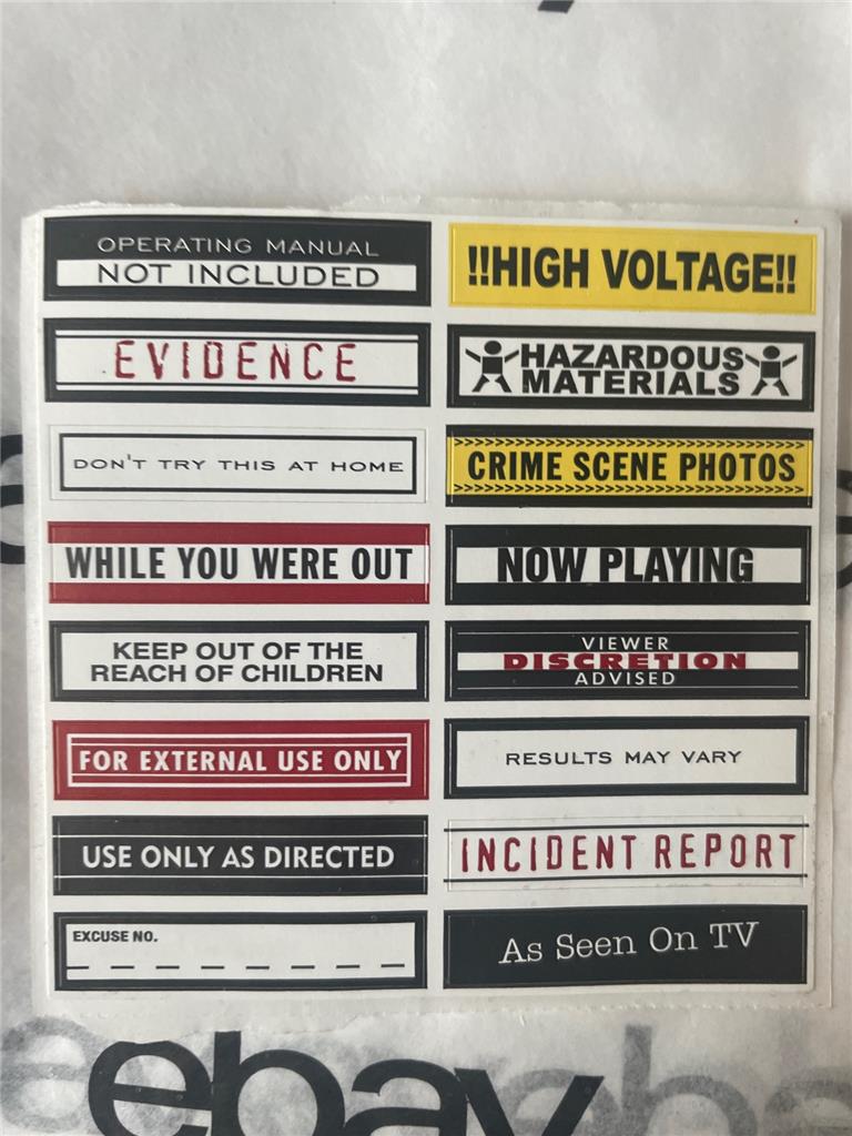 Neu Vintage 7 Zigeuner Karten Taschen Etiketten Verzierungen & Aufkleber kostenloser Versand USA - Bild 49 von 52