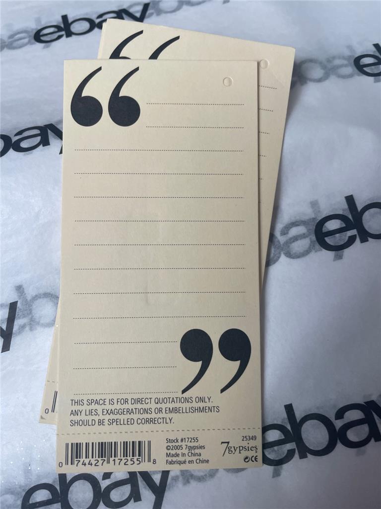 Neu Vintage 7 Zigeuner Karten Taschen Etiketten Verzierungen & Aufkleber kostenloser Versand USA - Bild 52 von 52