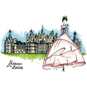New Carabelle Studio Cling Rubber Stamp A6 By Soizic Les Chateaux