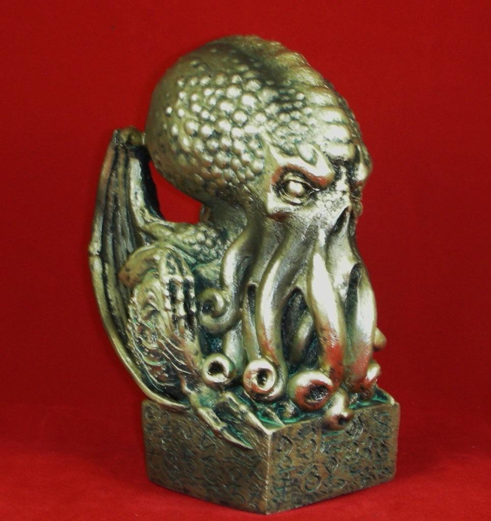 The 'Cthulhu' Octopus Figure Figurine H. P. Lovecraft Othulhu Statue ...