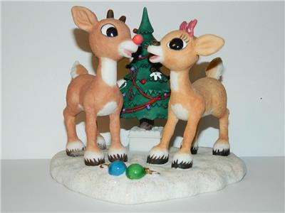 rudolph and clarice figurine
