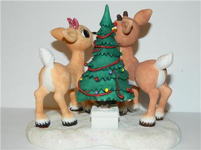 rudolph and clarice figurine