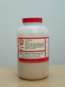 Dowex 50WX8-100 ion-exchange resin 50-100 mesh 1 pound Aldrich 21,749-2 #2