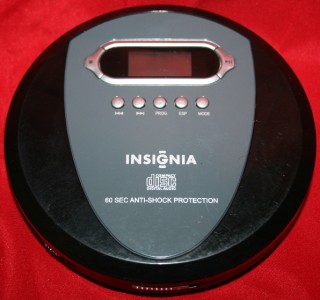 INSIGNIA NS P4112 PORTABLE CD CD R CD RW PLAYER WITH HEADSET | eBay