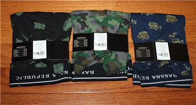NEW NWT Mens Banana Republic Boxers Boxer Shorts Underwear MEDIUM *W1 THREE 3