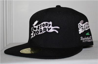 NWT Negro Leagues Basketball 2nd STORY MORRY Black Fives Snapback NWT Negro Leagues Basketball 2nd STORY MORRY Black Fives Snapback