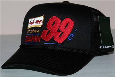ASK ME IF I GIVE A DAMN Hat Black Cap FIELD GRADE Snapback  display picture 2