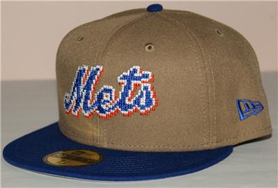 NEW YORK METS NEW ERA 59FIFTY Fitted Cap Hat 8-Bit Video Game Logo