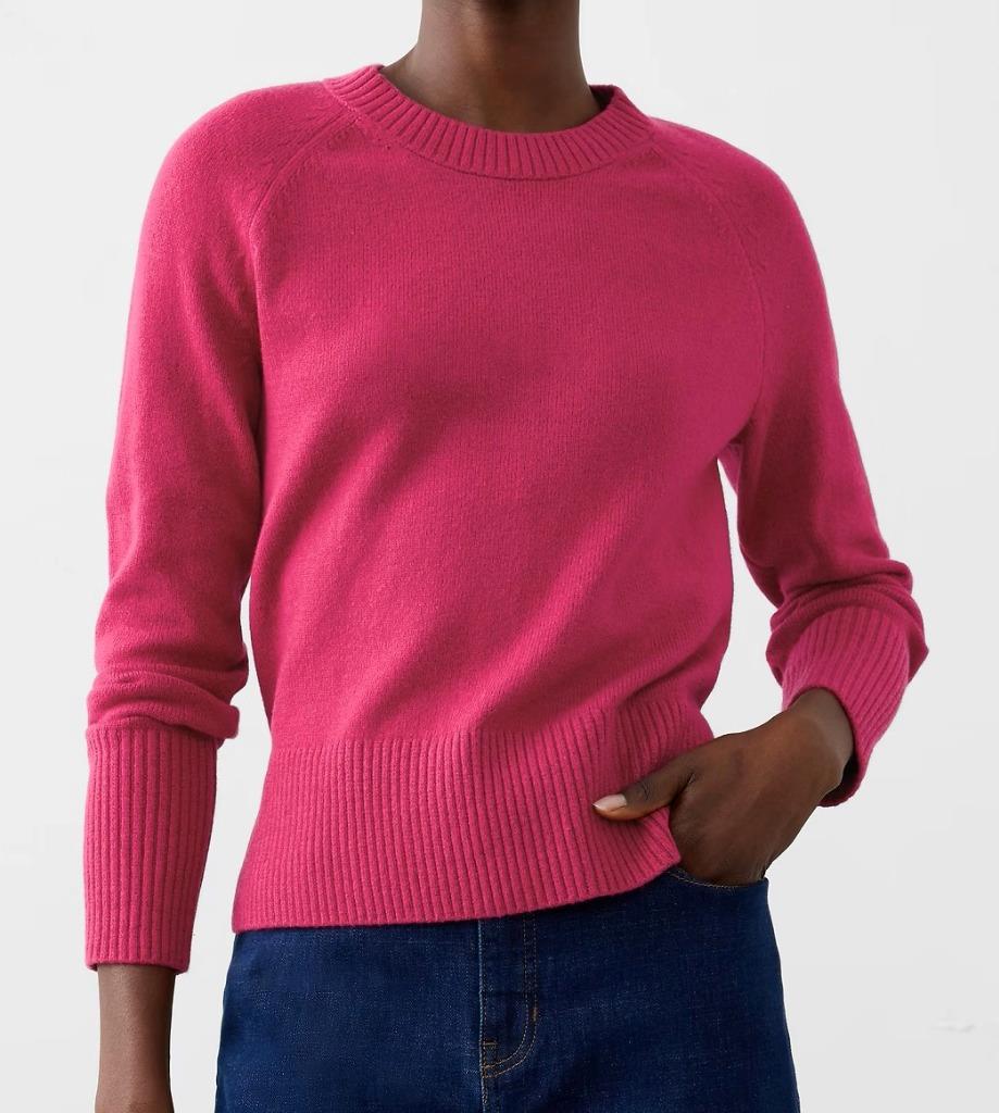 Womens BANANA REPUBLIC Perfectly Soft Crew Neck Sweater CHOOSE COLOR & SIZE