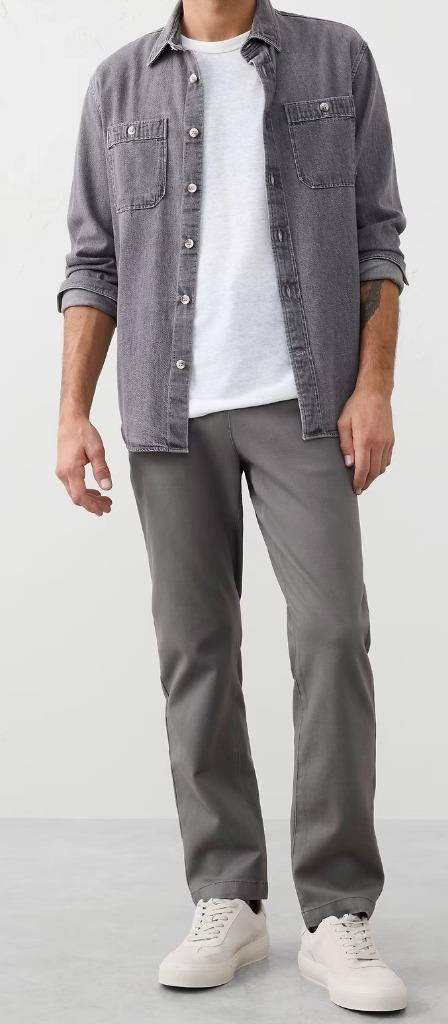 Mens Banana Republic Slim Fit ANKLE LENGTH Pants Moleskin CHOOSE COLOR & SIZE