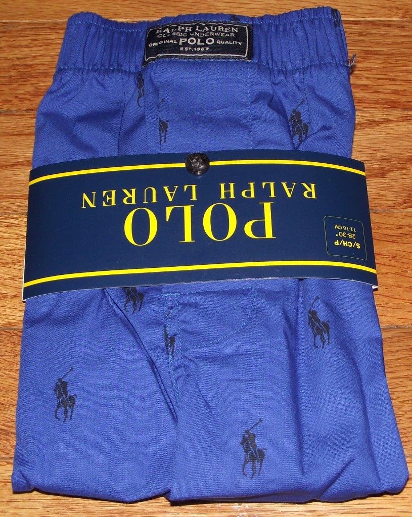 NEW NWT Mens Polo Ralph Lauren Boxers Boxer Shorts Underwear Pony Logo ...
