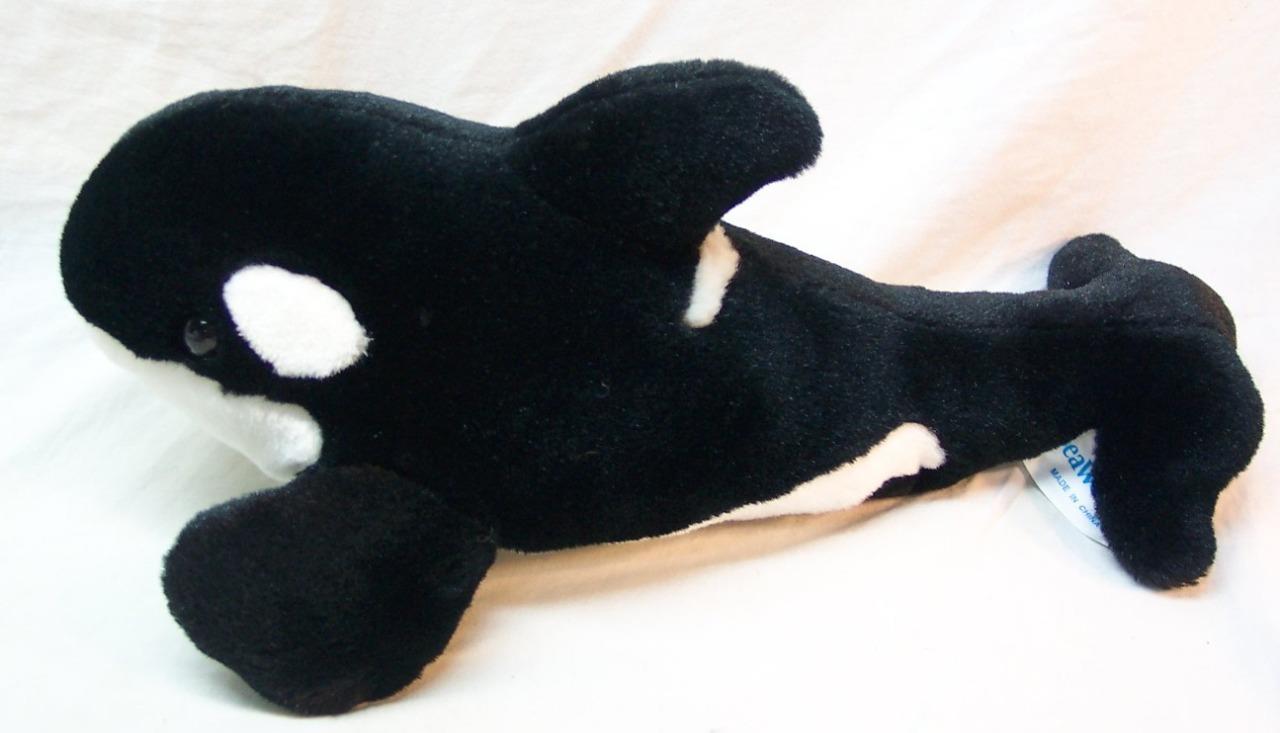 seaworld killer whale stuffed animal