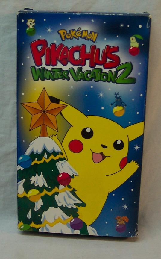 Pokemon Pikachu S Winter Vacation 2 Vhs Video Christmas 2000