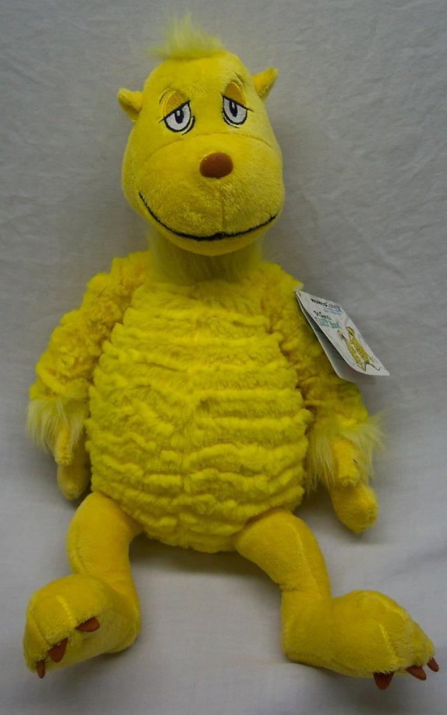 Kohl's Dr. Seuss Sleep Book YELLOW SNOOZAPALOOZA 16" Plush Stuffed Toy