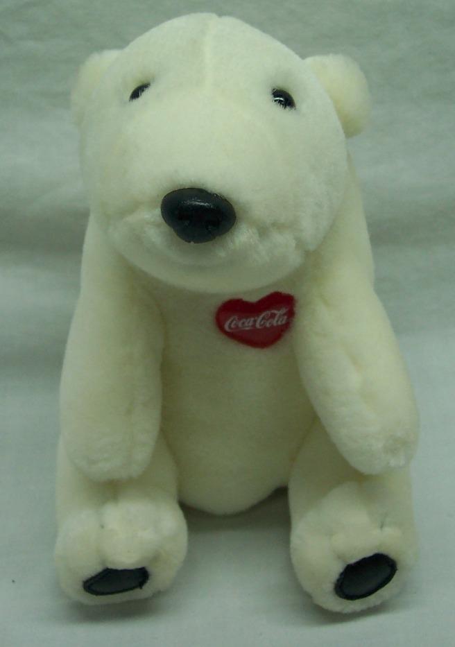 coca cola plush polar bear