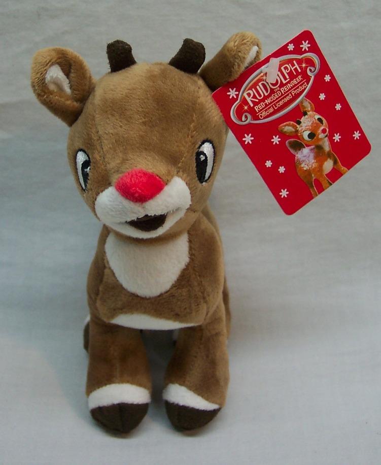 RUDOLPH THE RED-NOSED REINDEER & CLARICE Plush STUFFED ANIMAL SET ...