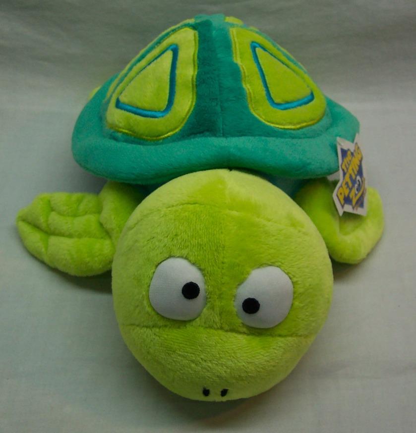 the petting zoo plush turtle