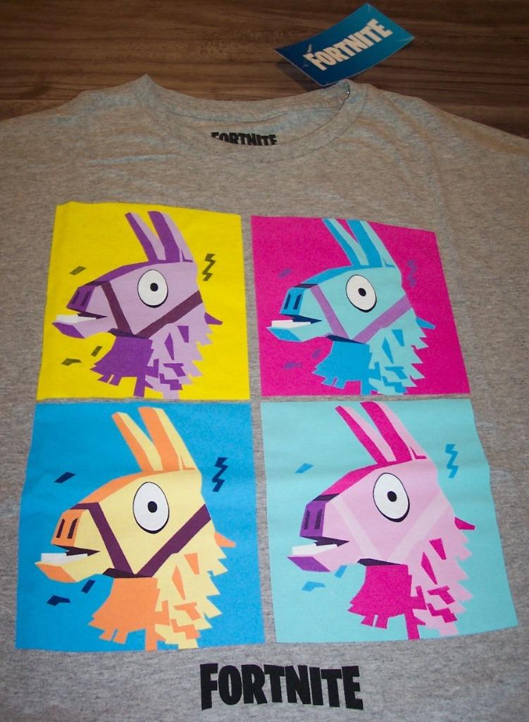 Fortnite Battle Royale Loot Llama Pop Art T Shirt Xl New W Tag
