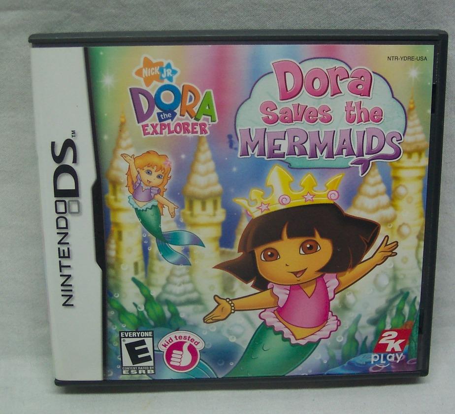 DORA THE EXPLORER Dora Saves the Mermaids NINTENDO DS VIDEO GAME