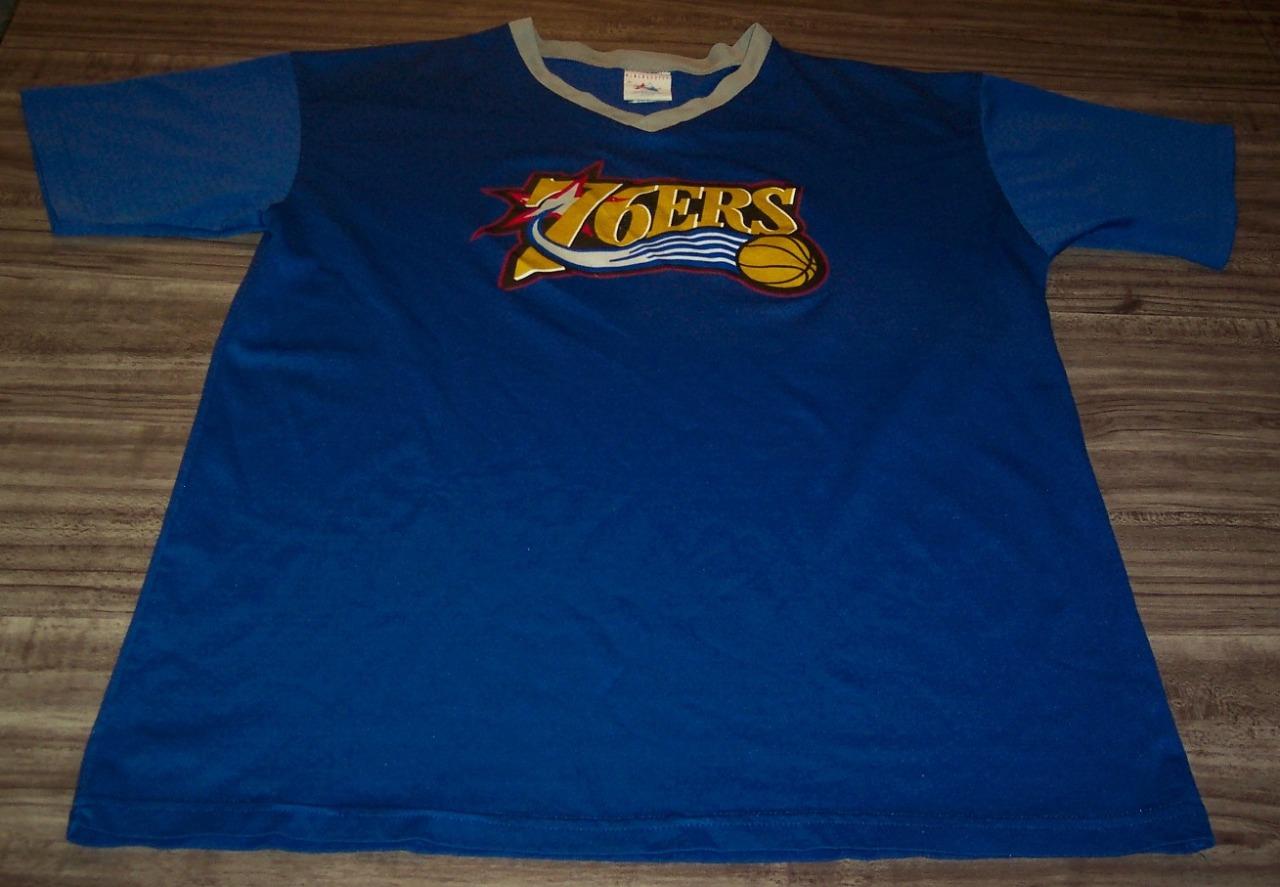 PHILADELPHIA 76ERS SIXERS NBA BASKETBALL JERSEY LARGE | eBay