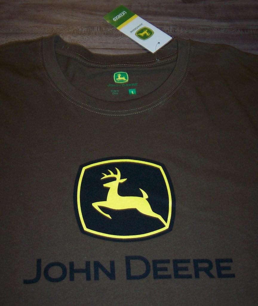 JOHN DEERE Tractors Deer T-Shirt MEN'S LARGE NEW w/ TAG 888764029693 | eBay