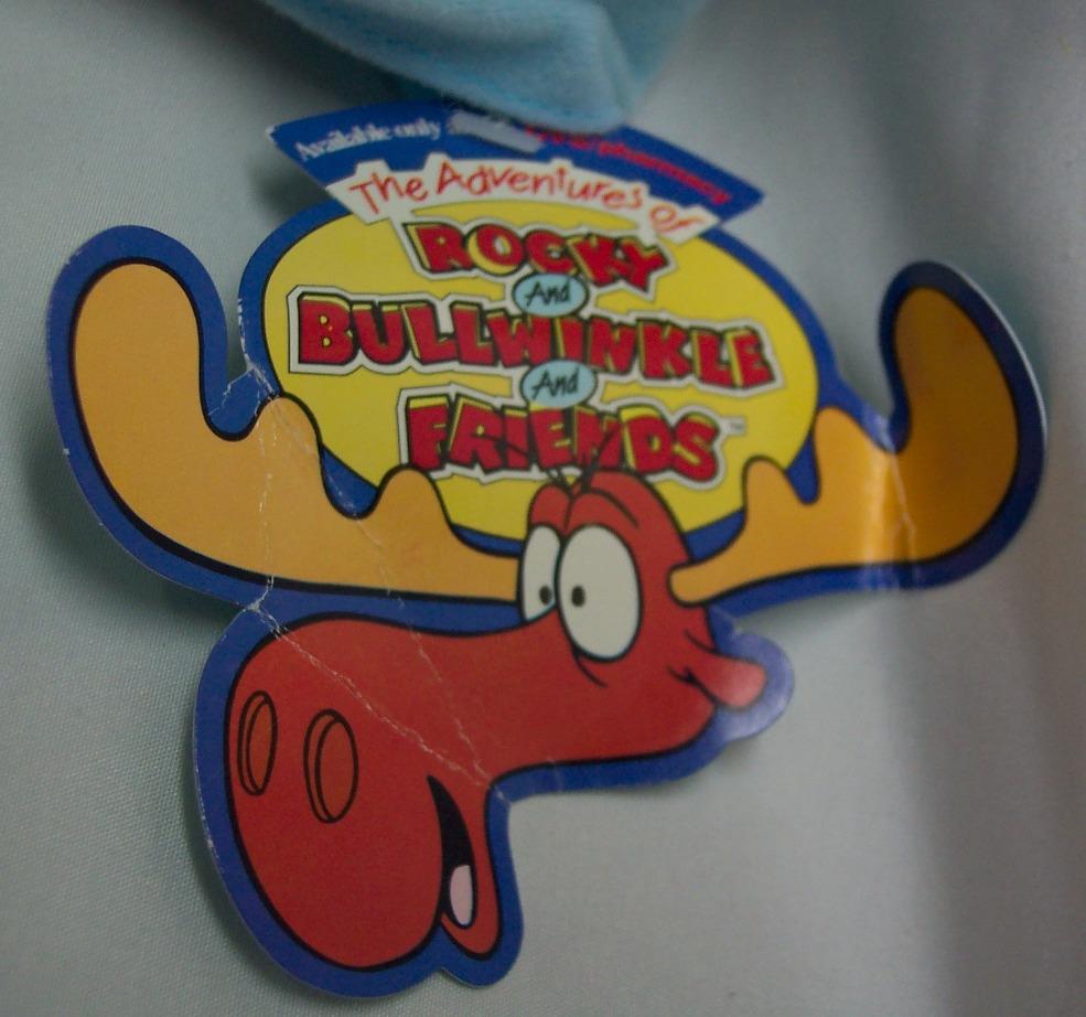 rocky and bullwinkle plush toys